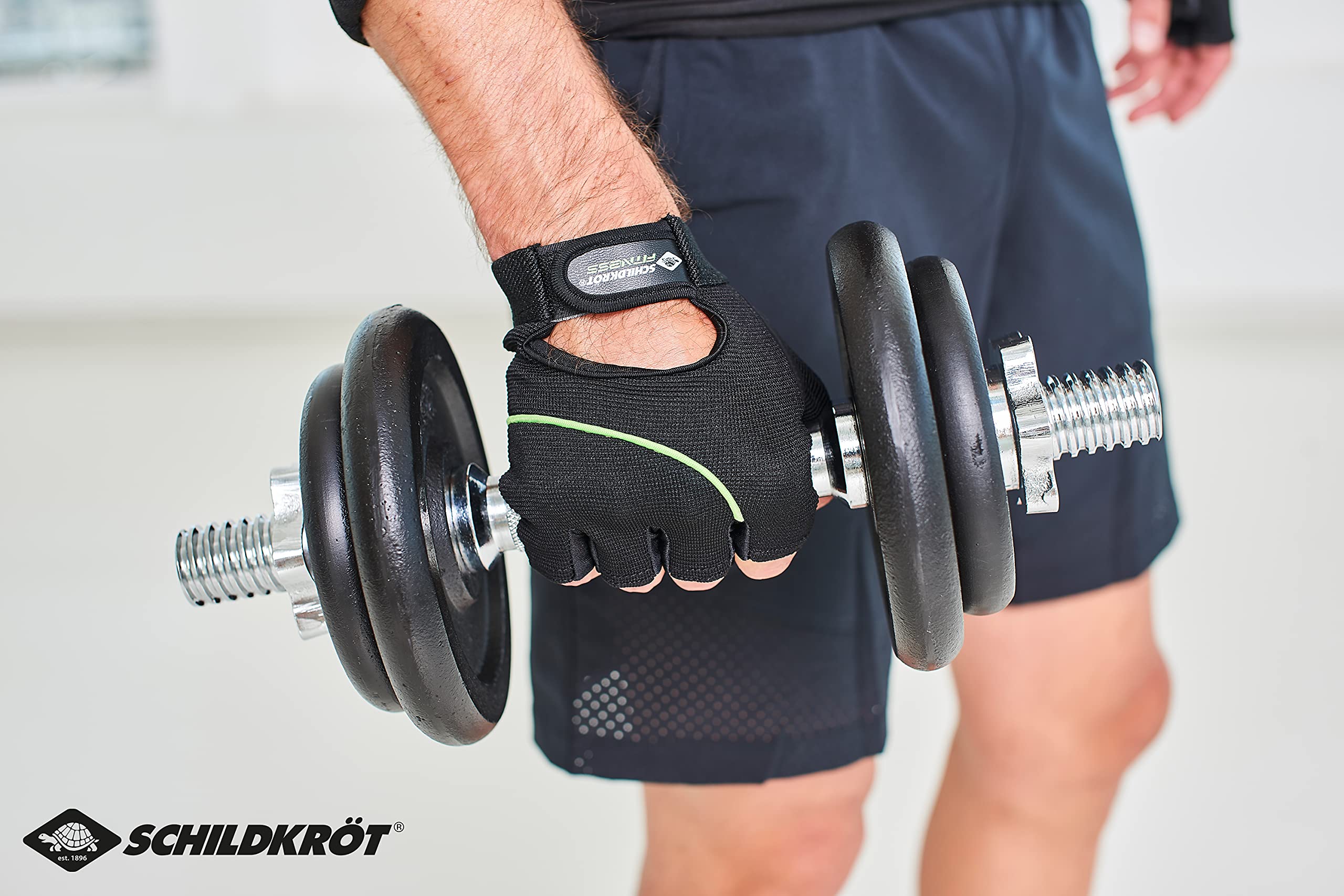 Schildkröt Fitness Set di Manubri Corti, 10,0 kg in Astuccio di Plastica ABS