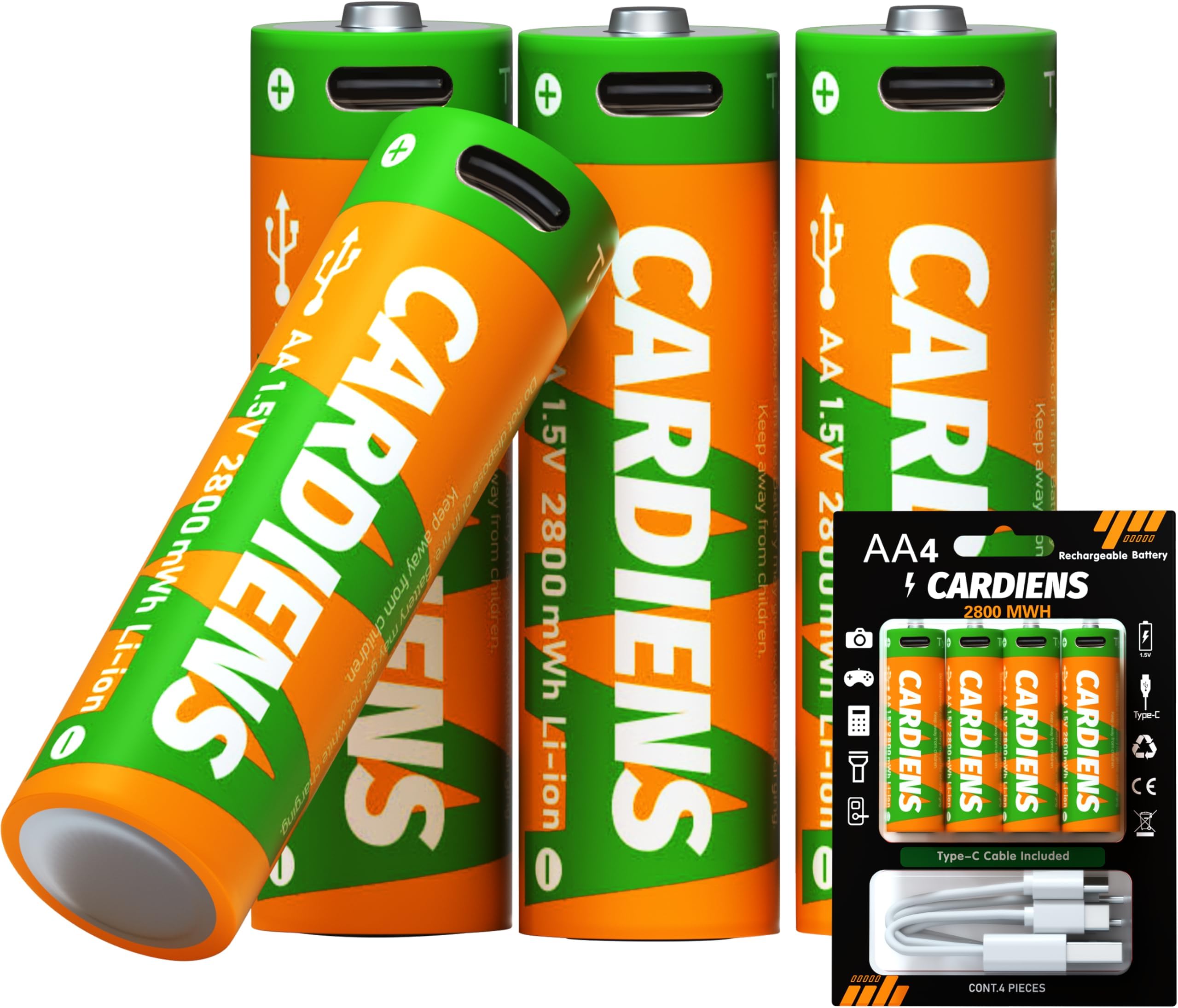 Rechargeable AA Batteries