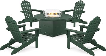 Trex Outdoor Furniture Monterey Bay Adirondack Fire Pit - Thumbnail 2