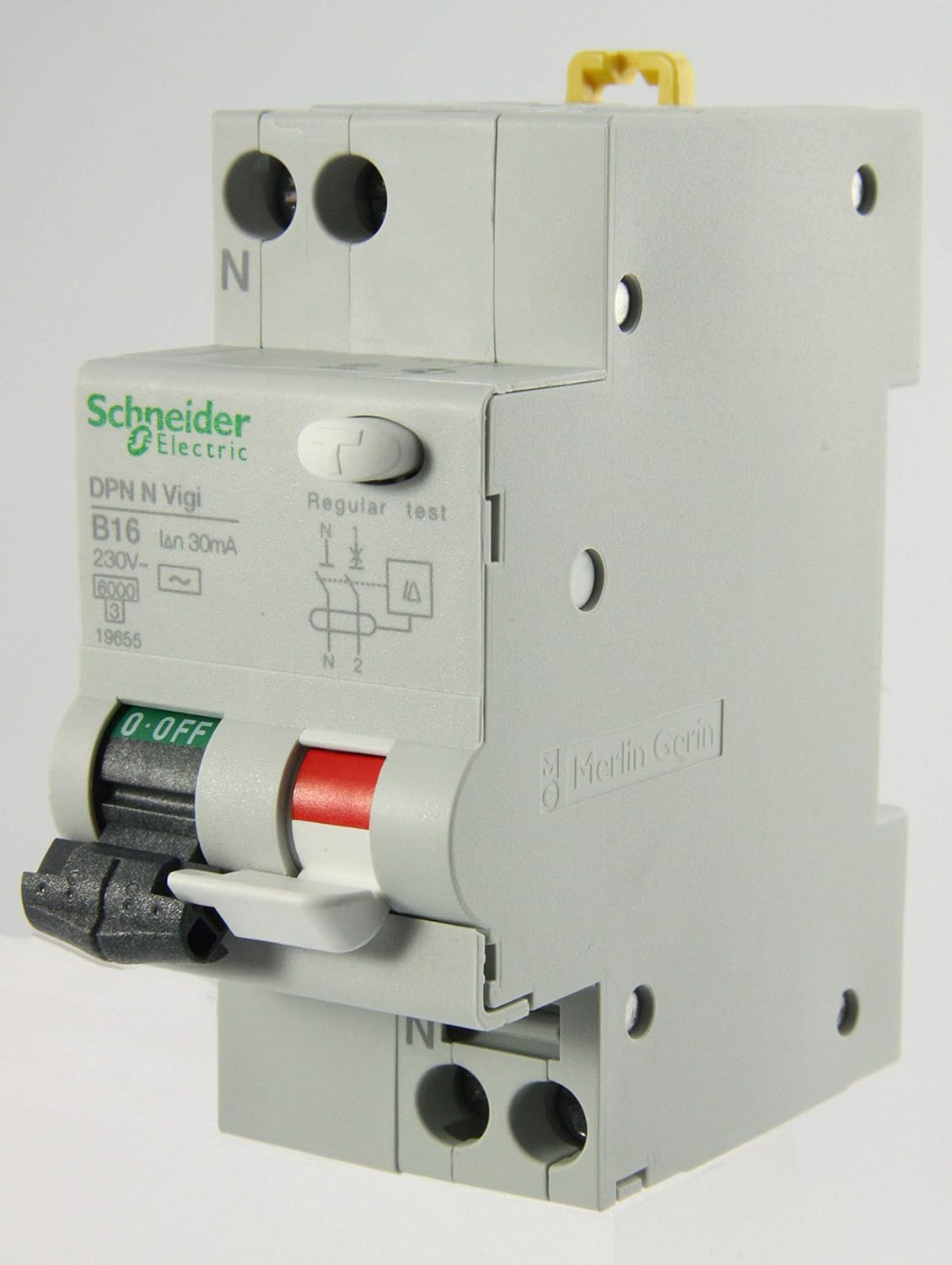 Schneider Multi 9-19655 DPN N Vigi - 16a 30mA Double Pole and Neutral ...