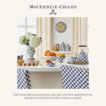【新品・タグ付き】MACKENZiE-CHiLDS  CHECKラグ 新品・タグ付き】MACKENZiE-CHiLDS CHECKラグ 新品・タグ付き