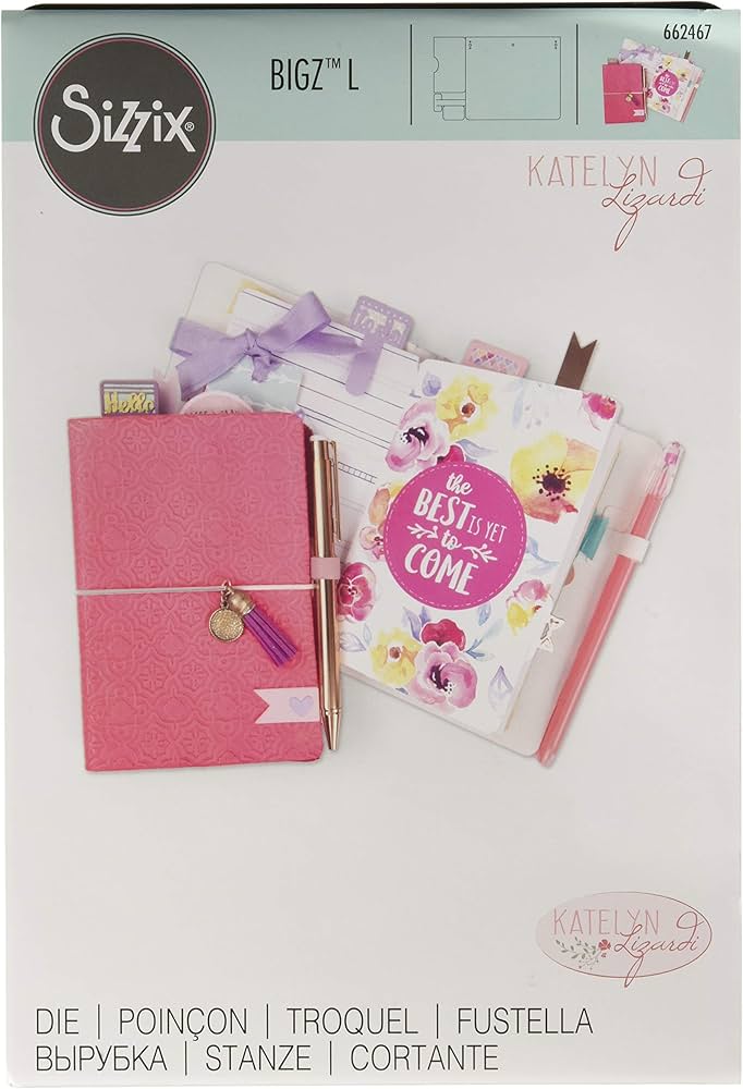 Amazon.com: Sizzix 662467 Bigz L Die By Katelyn Lizardi Pocket
