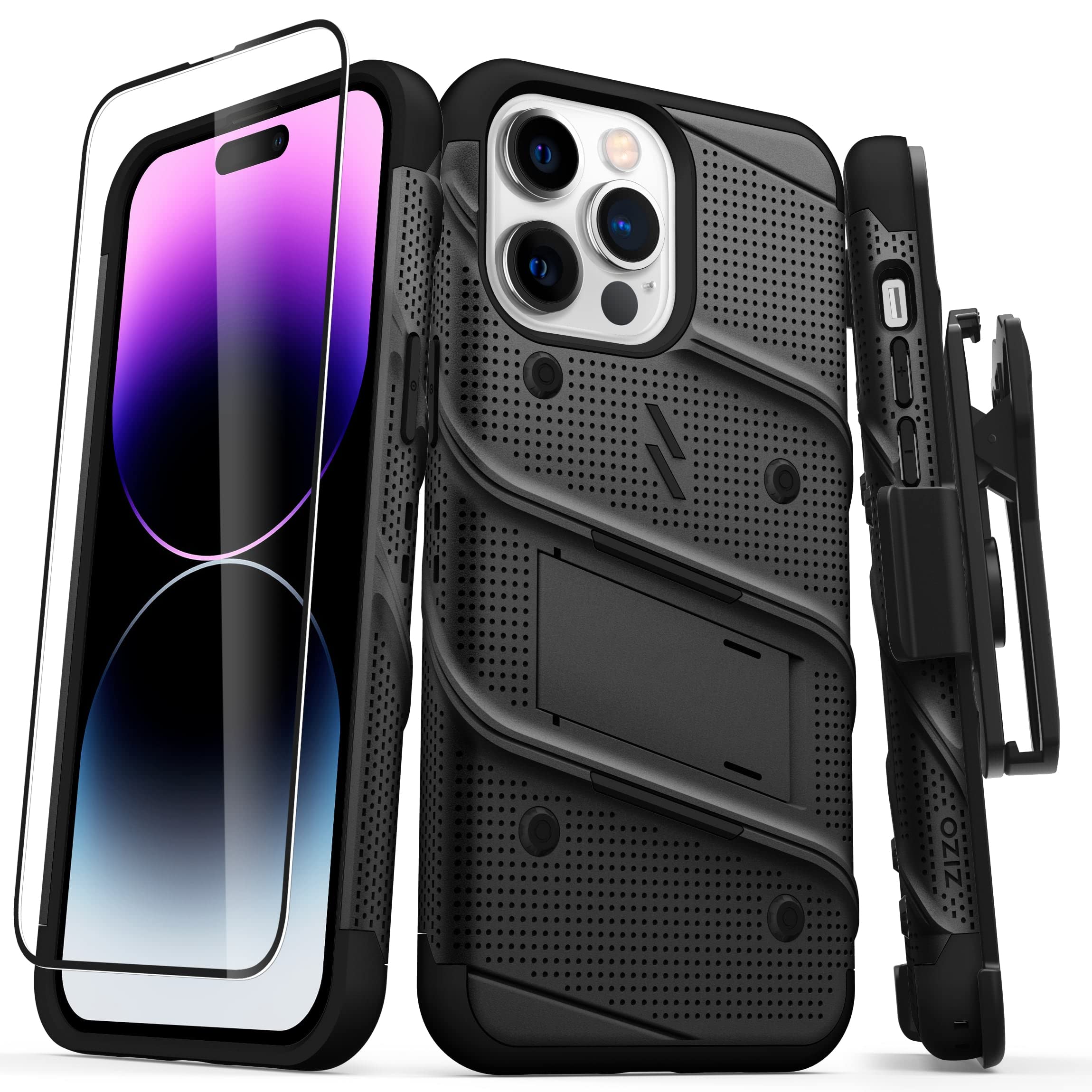 Amazon.co.jp: ZIZO ボルトバンドル iPhone 14 Pro Max(6.7)用ケース