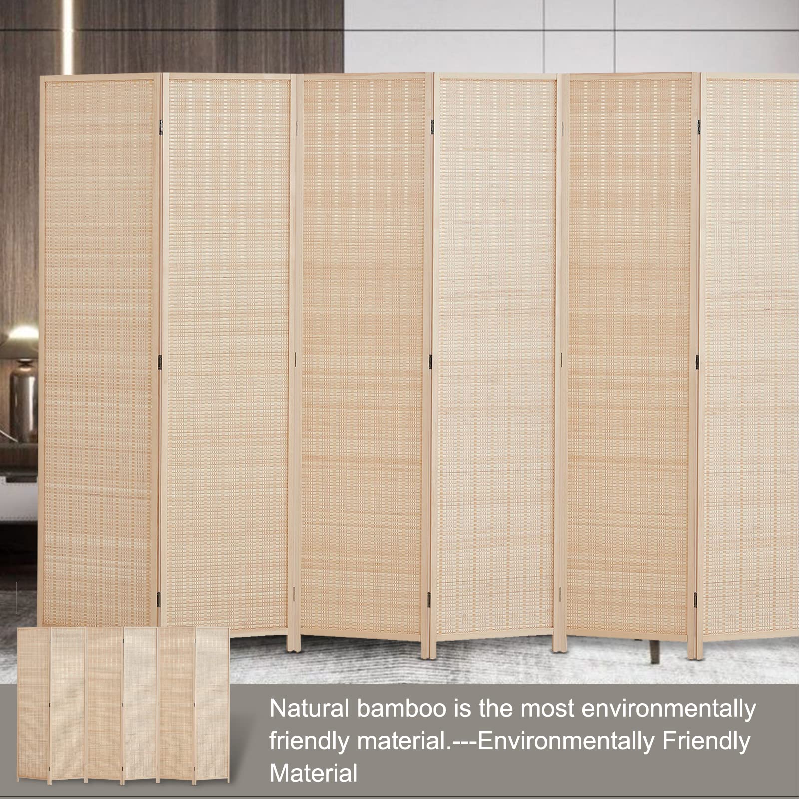 Buy Room Divider Privacy Screen 16" Room Dividers and Folding Privacy