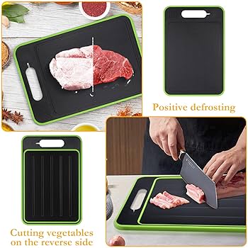 4-in-1 Miracle Melt Defrosting Board - Cutting, Grating & Sharpening