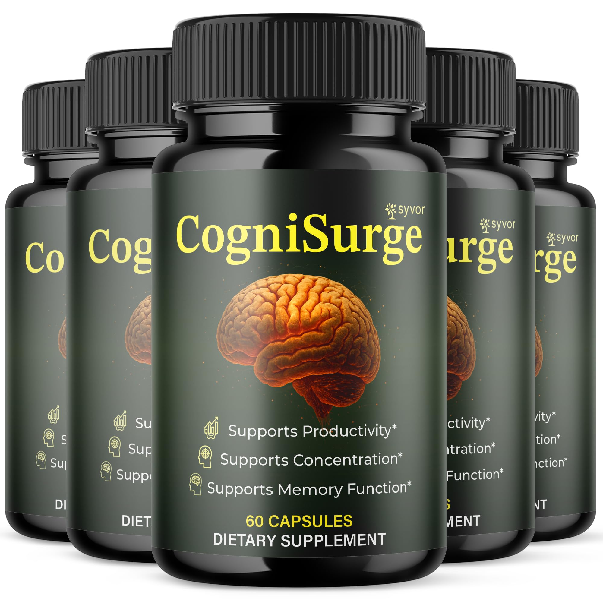 CogniSurge 6 Bottles Package
