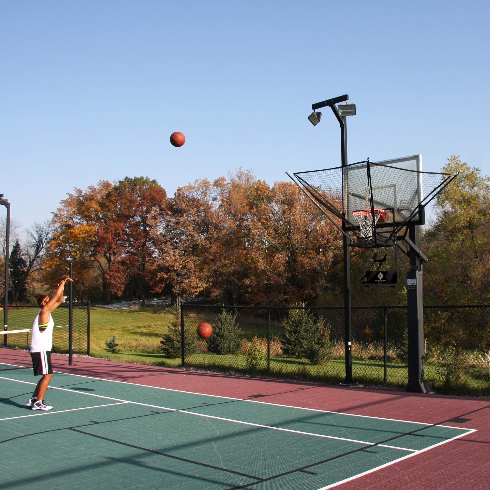 Dr. Dish iC3 Basketball Rebounder Net Return System Portable Shot