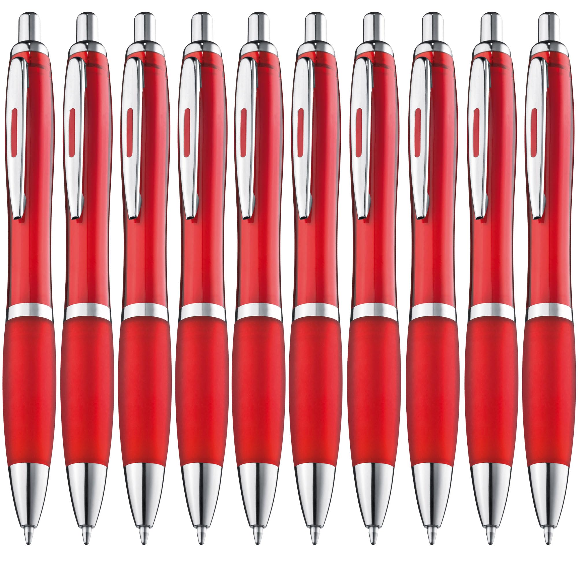ZENSCRIBE® Ergonomic Ballpoint Pen, Pack of 10 Premium Set