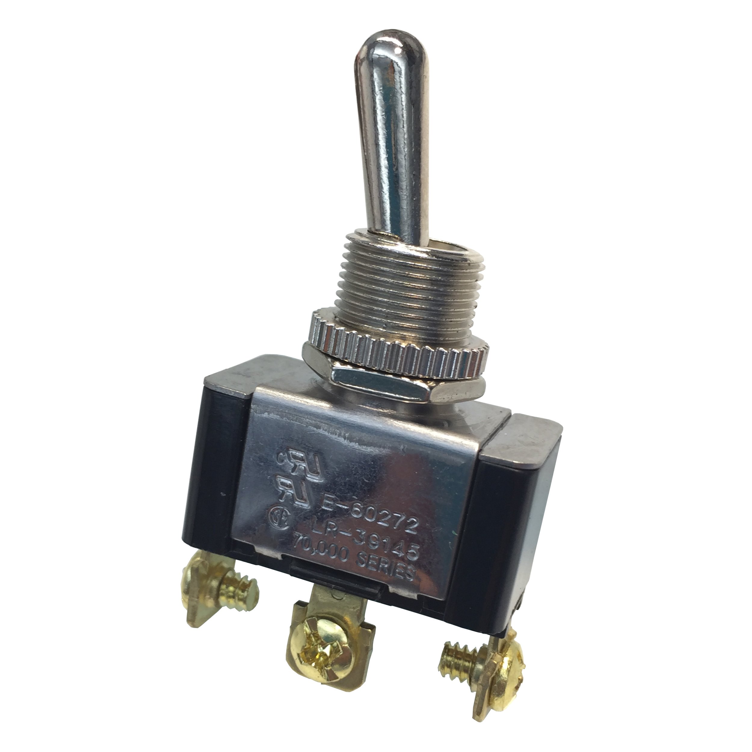 Gardner Bender GSW-12 Heavy-Duty Electrical Toggle Switch, SPDT, ON-ON, 20 A/125V, Screw Terminal HD SGL Pole TOG - Image 2