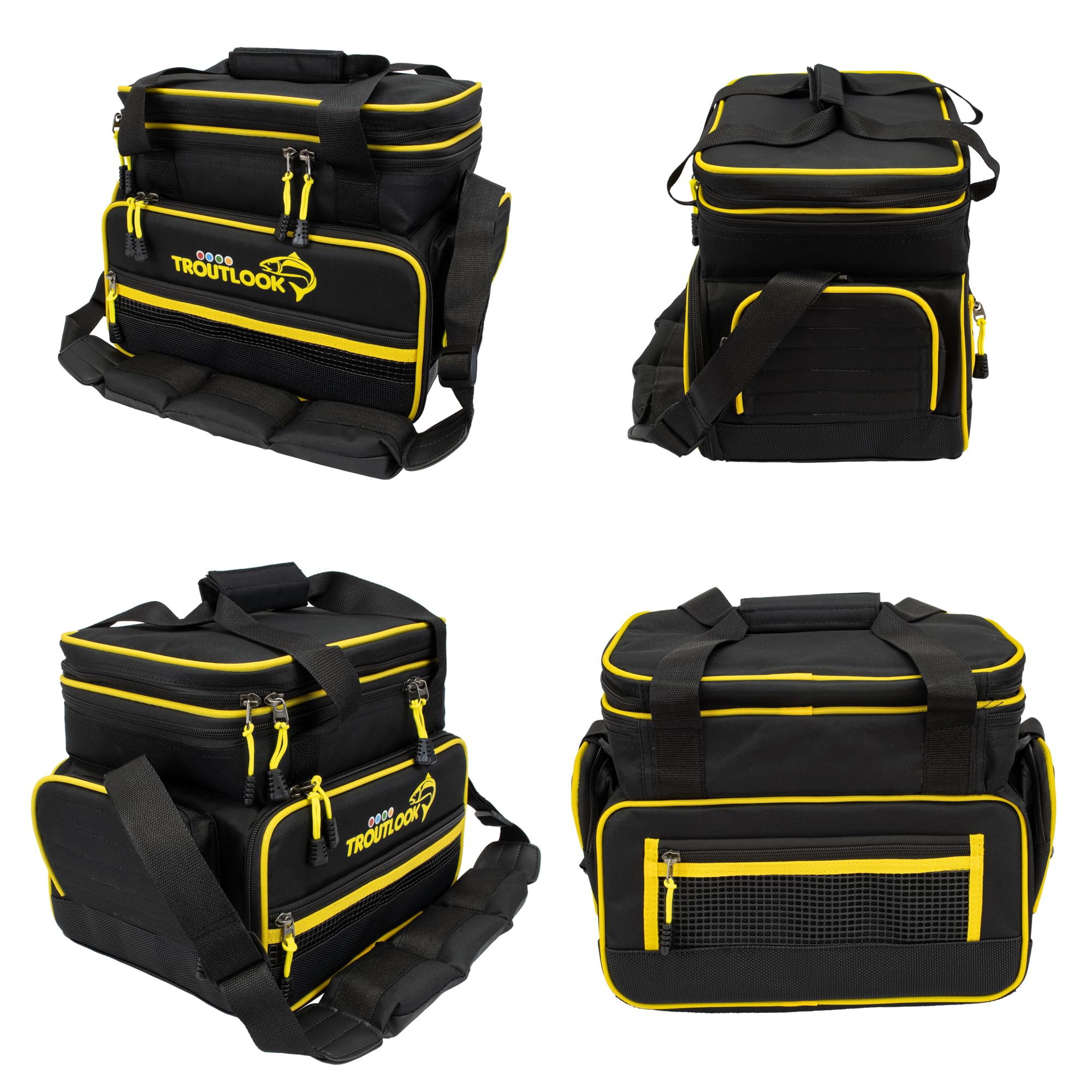 Forellentasche, Tasche speziell für Forellenteig, Sbirolino, Bombarden, Posen UVM. mit Schultergurt