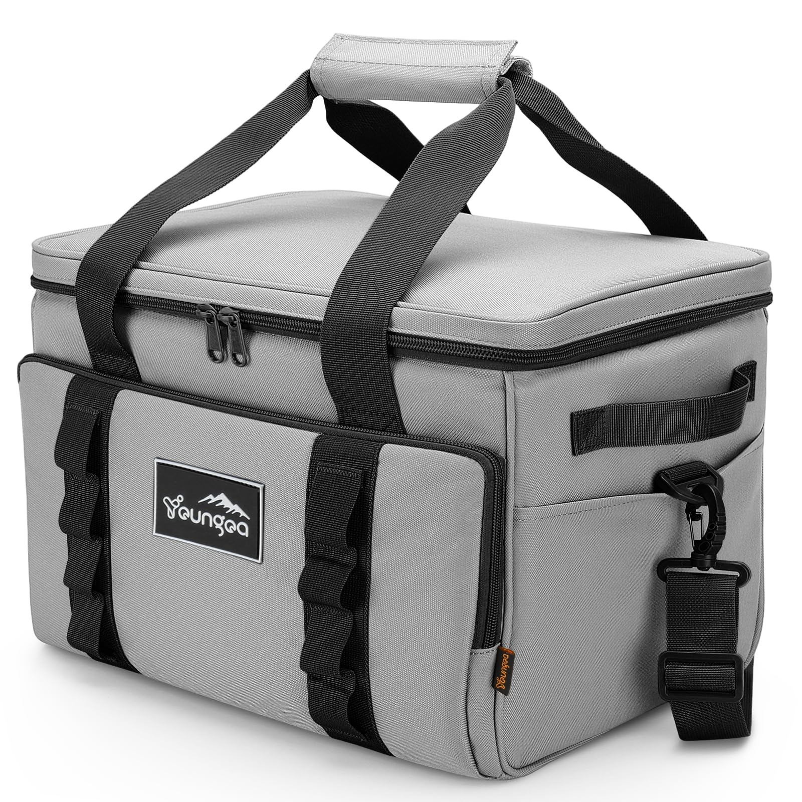 30L Cooler Bag, Large Waterproof Insulated Cool Bag, Soft Fordable Cool Box Leakproof Portable Thermal Picnic Bags — view 11