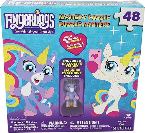 Miniatura 3 de Spin Master Juegos Fingerlings Puzzle, Colores Mixtos