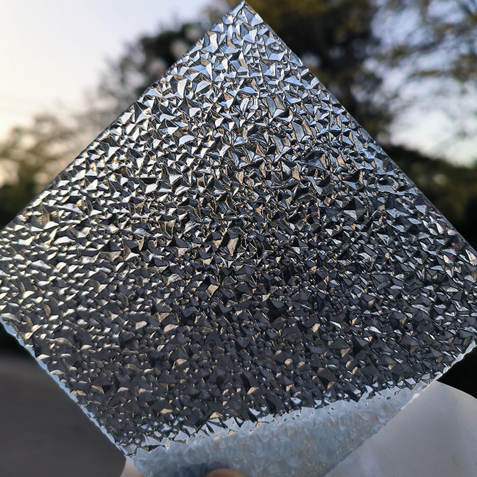 2 mm C Polycarte Dachplatte, UV- und regenbeständige Kunststoffplatten für Peras Gewächshäuser und Nings Outdoor-Beschichtungslösungen