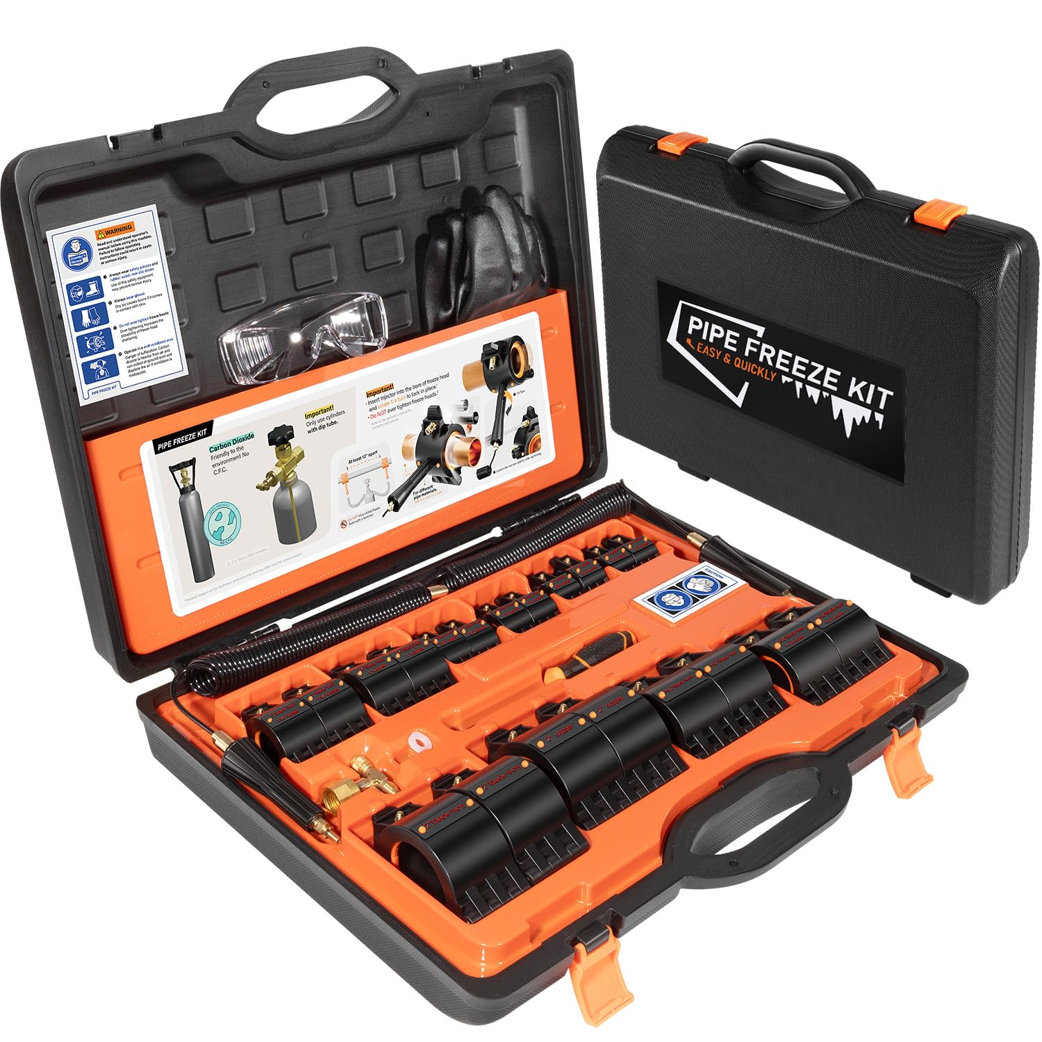 CST2 General Cold-Shot Pipe Freeze Kit - Upgraded CO2 Water Pipe