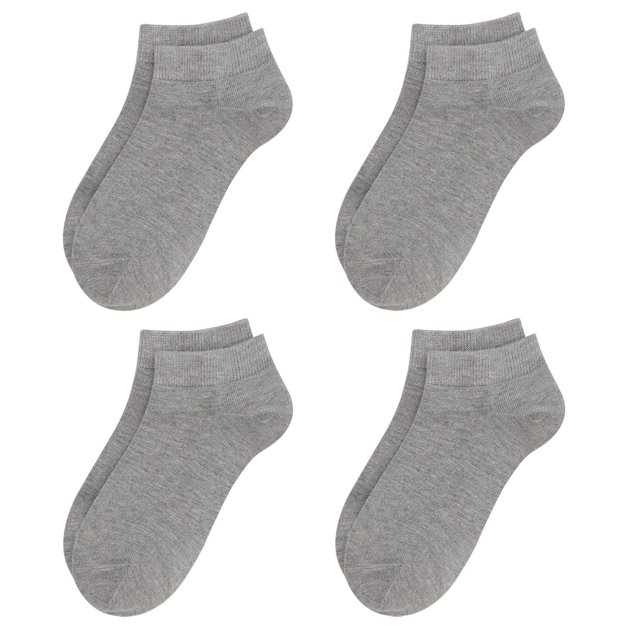 Ankle Socks for Women Thin Bamboo Viscose Breathable Low Cut Soft Casual Ladies Sock 4/8 Pairs