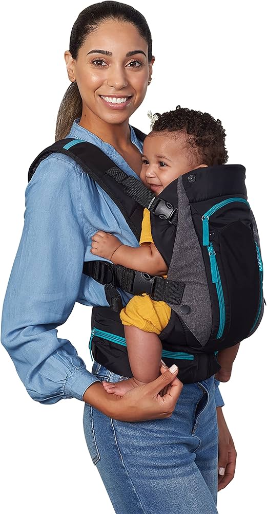 ergonomic front facing baby carrier