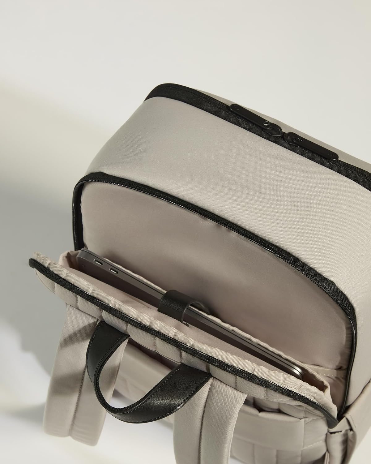 ANTLER - Urban Light Backpack, Rucksack with Laptop Pocket, Suitcase Sleeve, Travel, Work, Gym Bag for Men & Women - Taupe