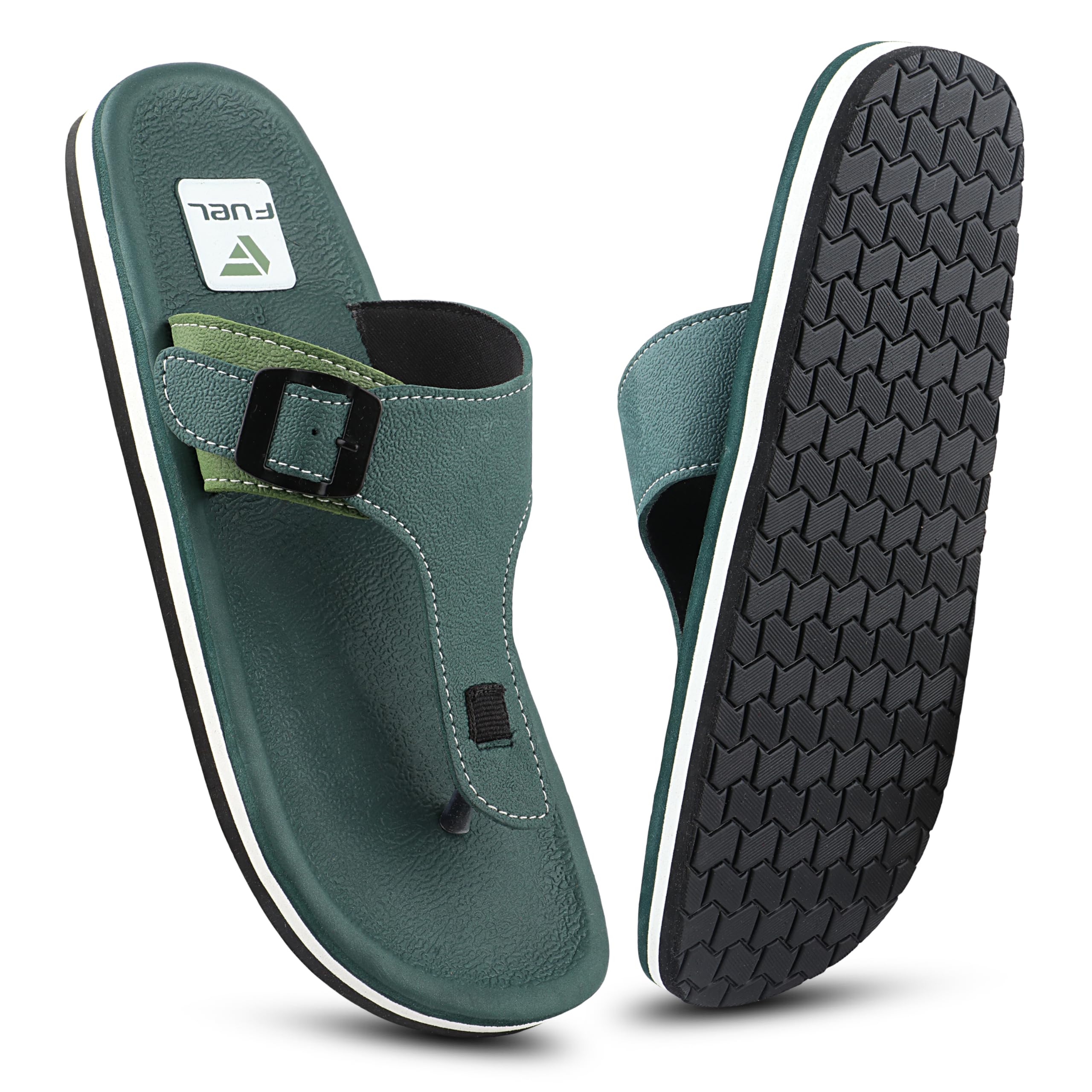 fuel Walkfit Flexible EVA Sole Slippers with Cushioned Support for Men's-picture-22