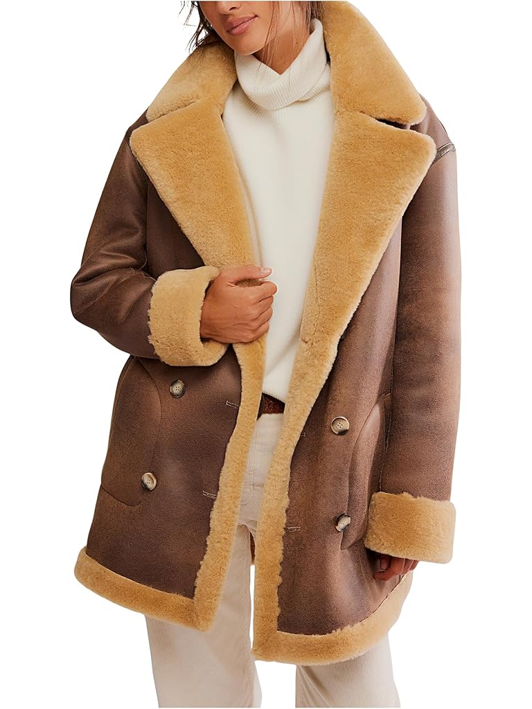 Tan Free People Mari Reversible