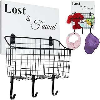 Lost and Found Bin Basket - Ideal for a Preschool Classroom or Daycare | Farmhouse Classroom Decor - Lost Socks Basket For Laundry Room - PRIZOI