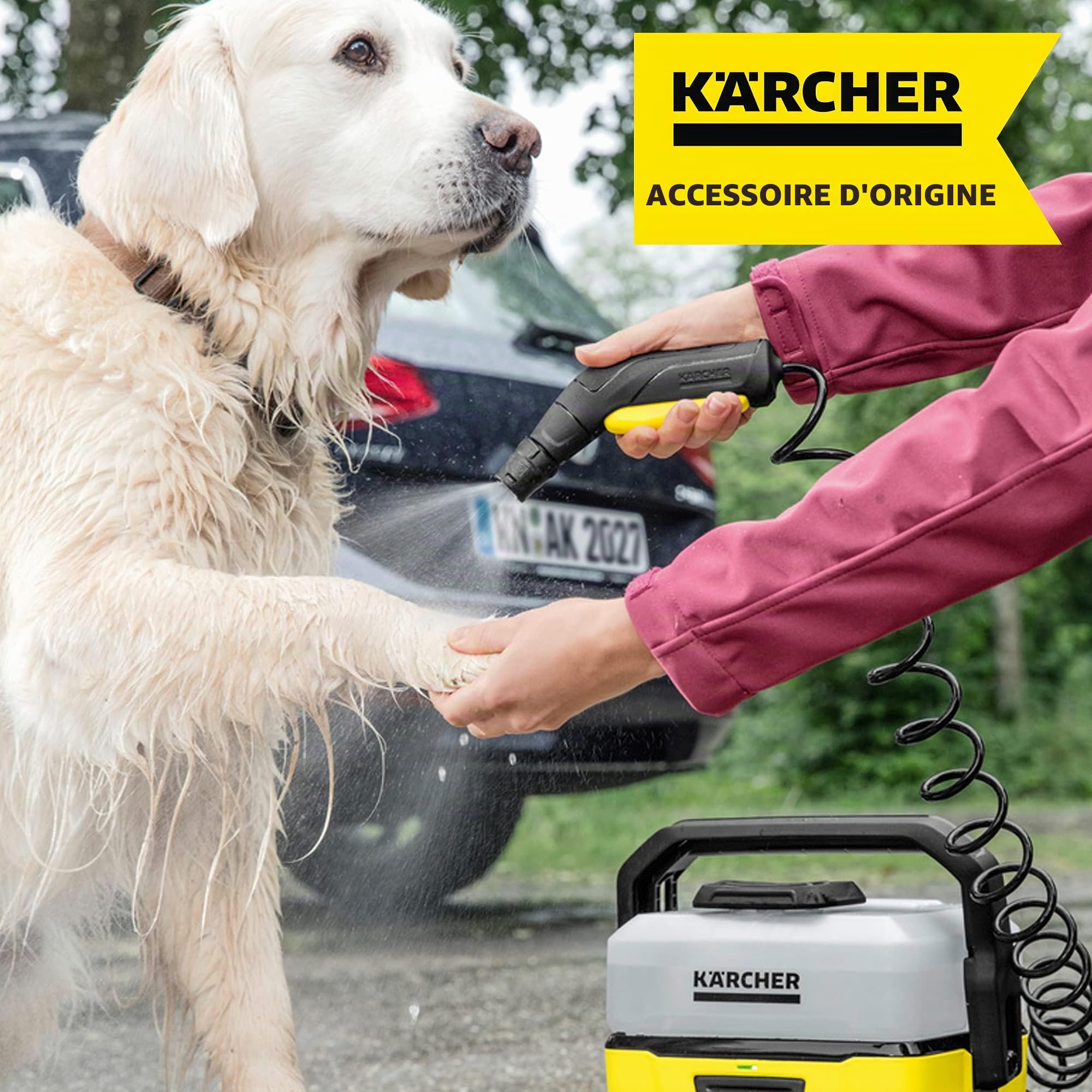 Kärcher OC 3 conique Buse à jet, Accessoires pour OC 3 Mobile Outdoor Cleaner