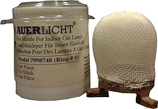 AUERLICHT 7998748 Preformed Hard Inverted Mantle #8 Ring for Mr. Heater, Humphrey, Paulin and Falks Indoor Gas Lights by Auerlicht
