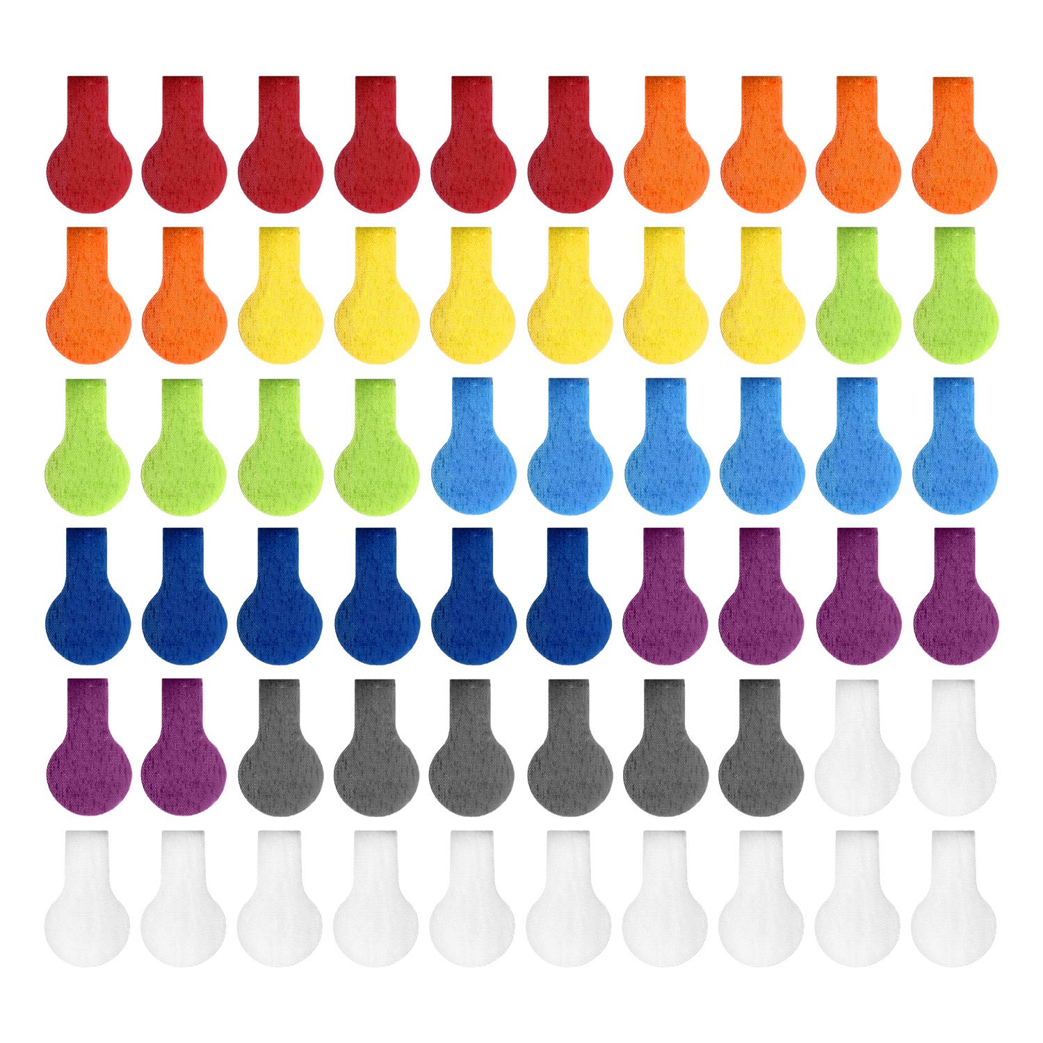 Wrap-It StorageCable Labels by , Mini, Multi-Color (60 Pack) Colorful Cord Labels, Wire Labels, Cable Tags and Wire Tags for Cable Management and Organizer for Electronics, Computers and More