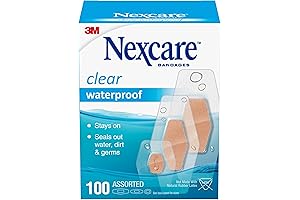 Nexcare Invisible Waterproof Bandages for Discreet Wound Protection on Your Face