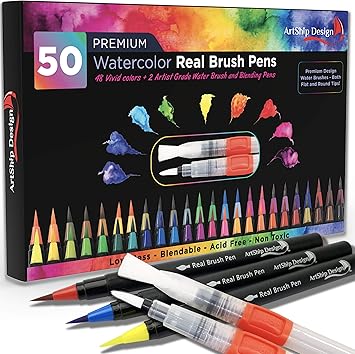watercolor pens amazon