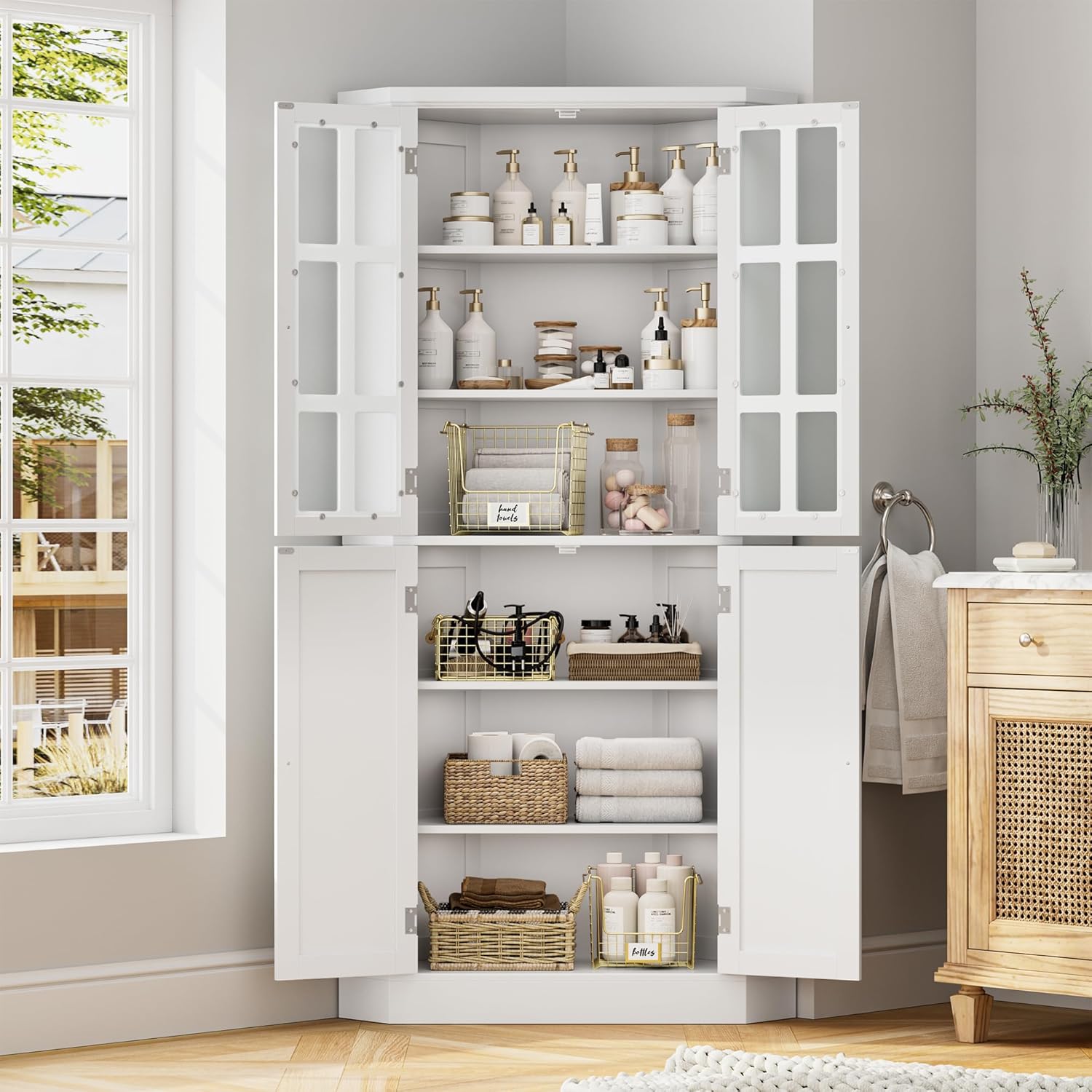 Farmhouse corner pantry 2025