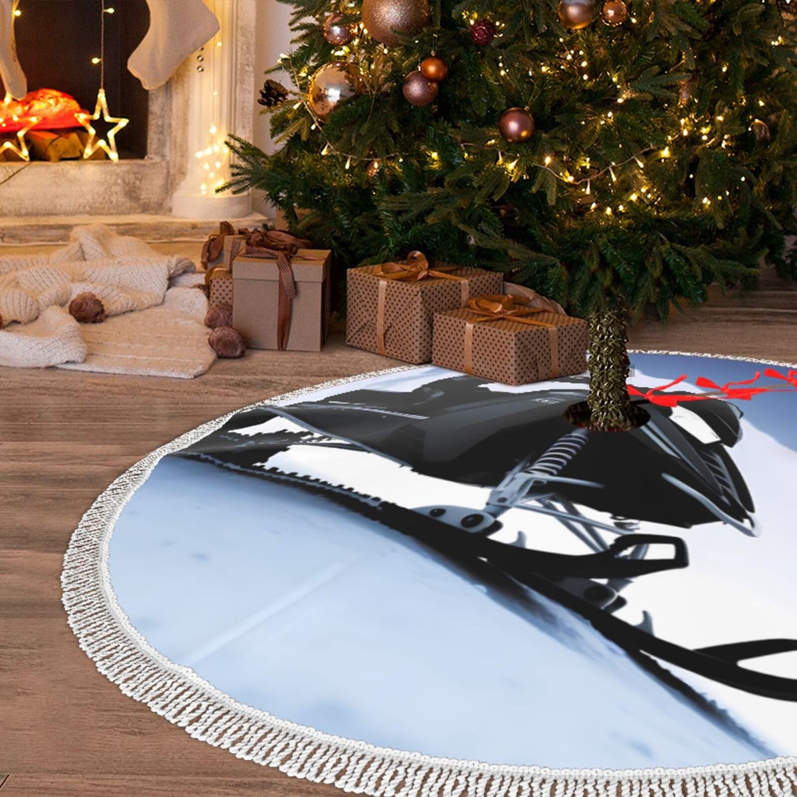 Jupe de sapin de Noël de qualité supérieure imperméable et rustique