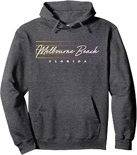 Melbourne Beach Hoodie Retro Style Florida Shirt