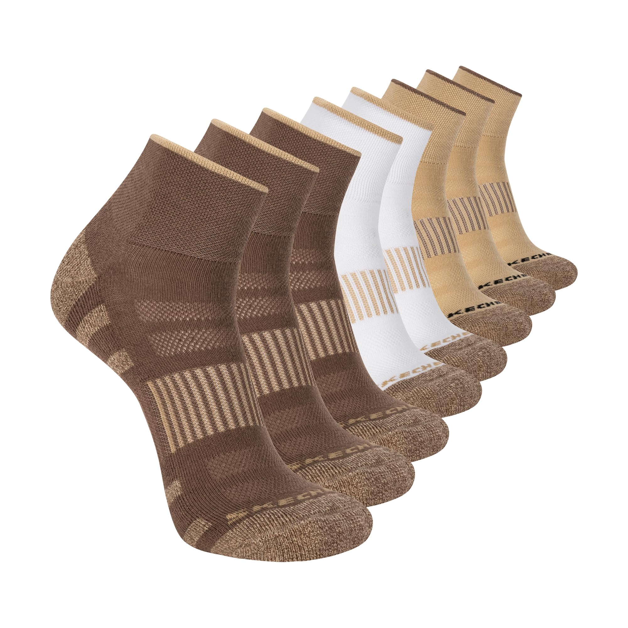 

                                                    Skechers Men's 8-Pack Work High Quarter Crew Socks