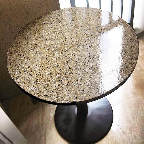 Miniatura 3 de GloryTik Papel de contacto de mármol marrón, película autoadhesiva para despegar y pegar, papel tapiz de 17.7 x 118 pulgadas, aspecto de granito,