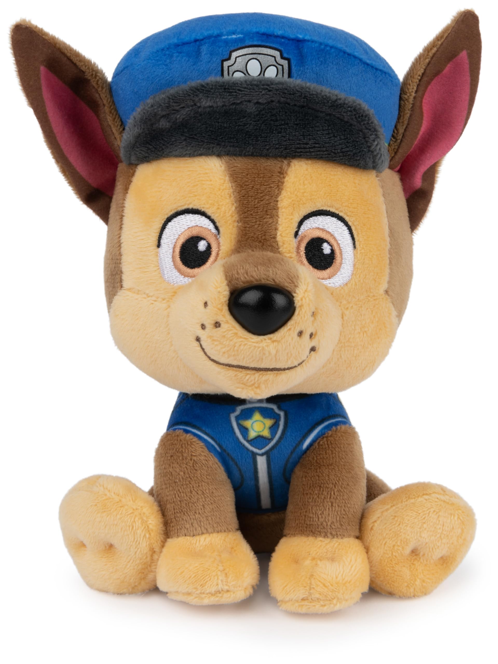 GUND Patrulla Canina - Peluche Chase 15 CM Peluche Patrulla Canina Chase - 6058437 - Juguetes bebés 1 año + Juguetes Niños 1 año +
