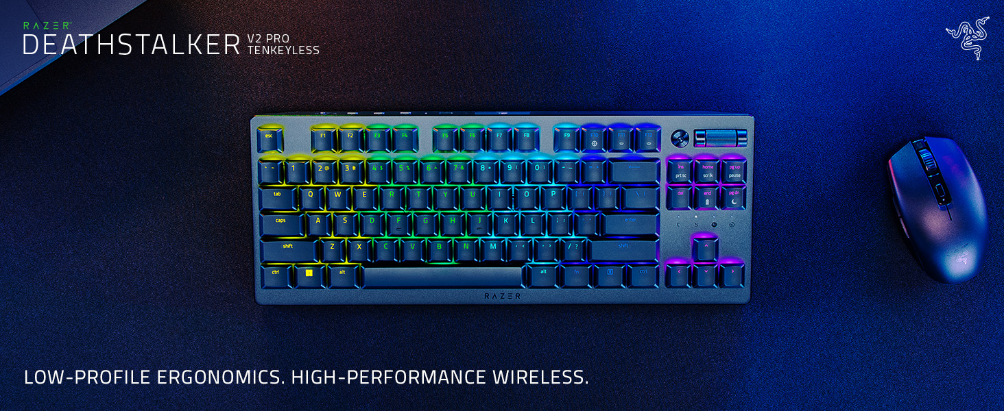 【はちみつ】Razer Deathstalker V2 Pro Klawiatura Razer DeathStalker V2 Pro Tenkeyless RZ03