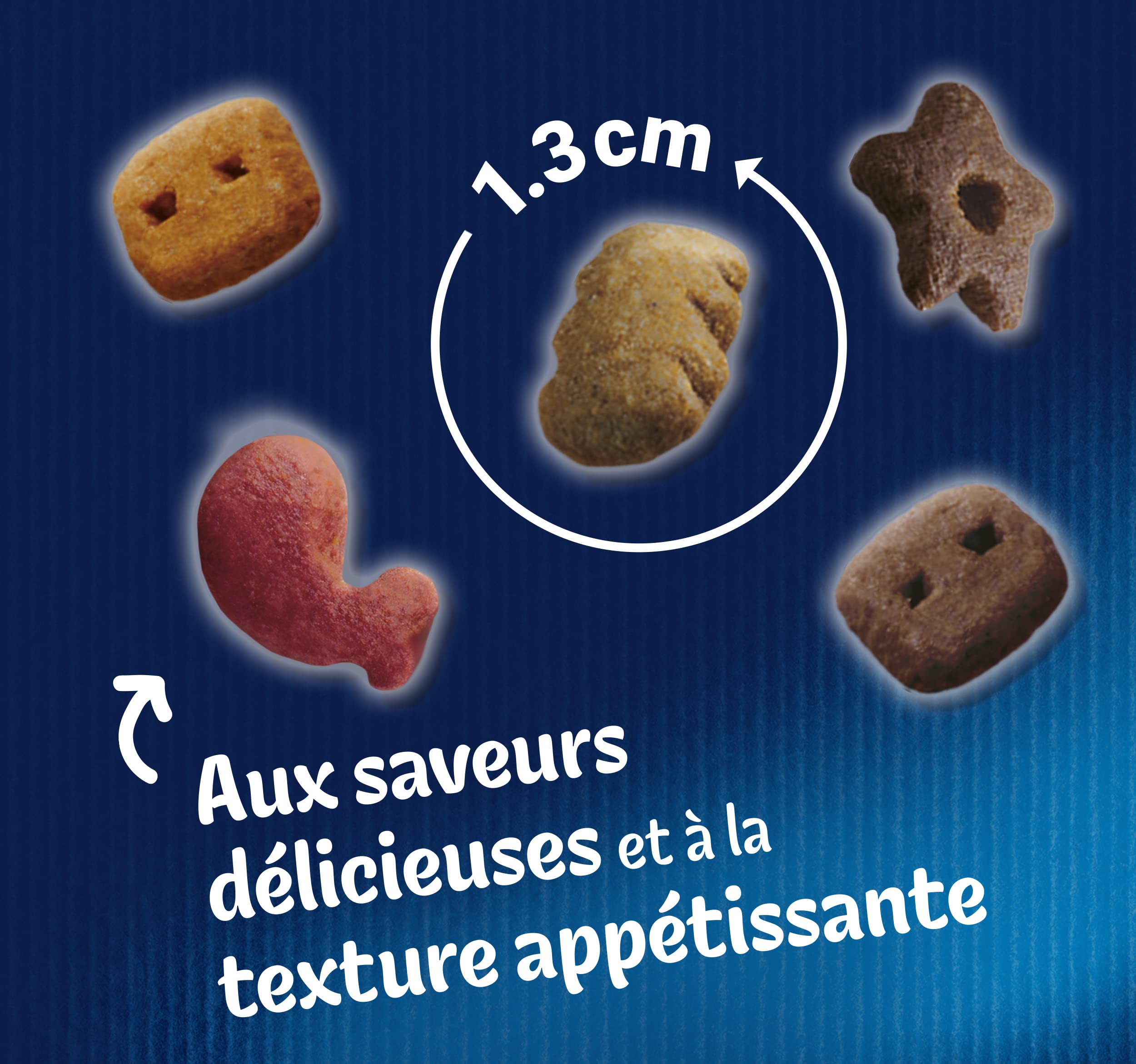 Felix | Party Mix | Friandises pour Chat Adulte | Riches en protéines, vitamines, acides Gras et oméga 6 | Saveur de l'Océan au goût irrésistible : Saumon, Colin, Truite | Sac | Lot de 5 x 200g