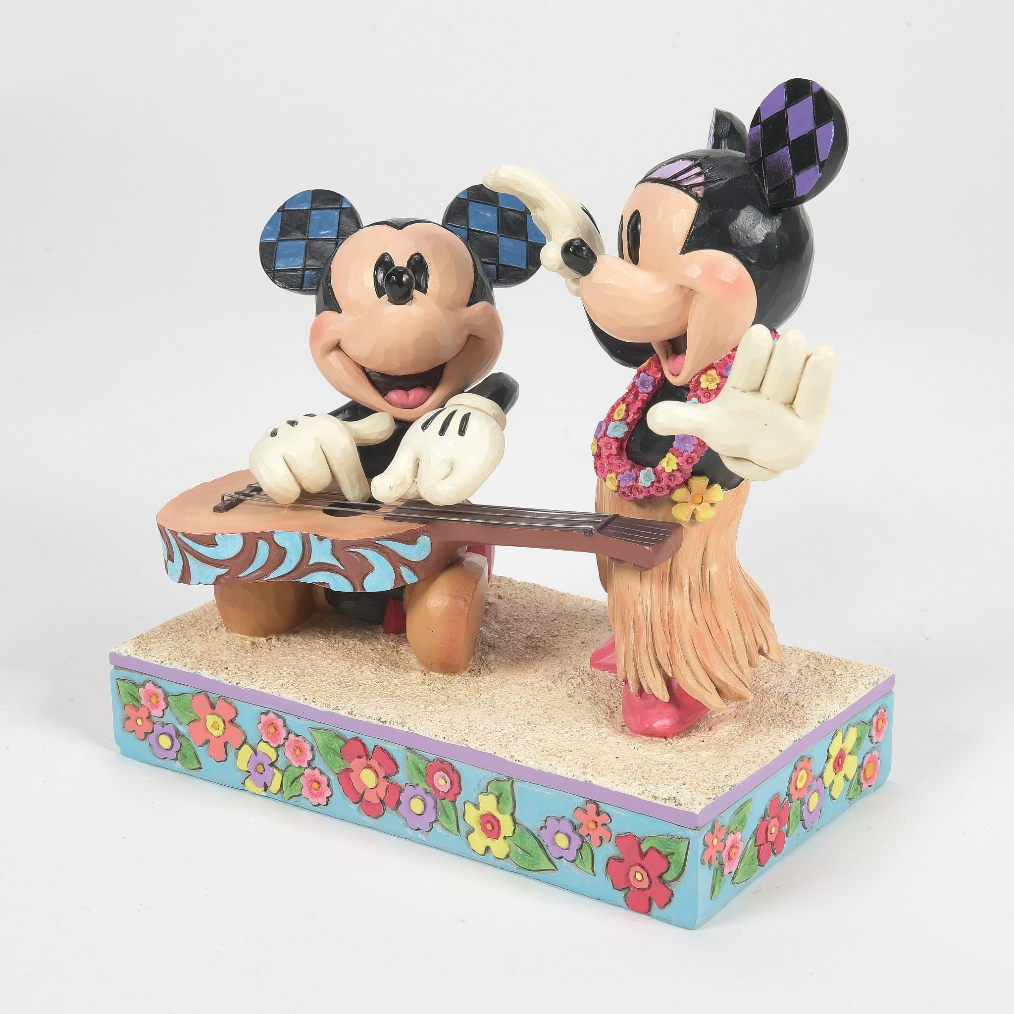 Disney Traditions Figurine Mickey et Minnie Hawaii
