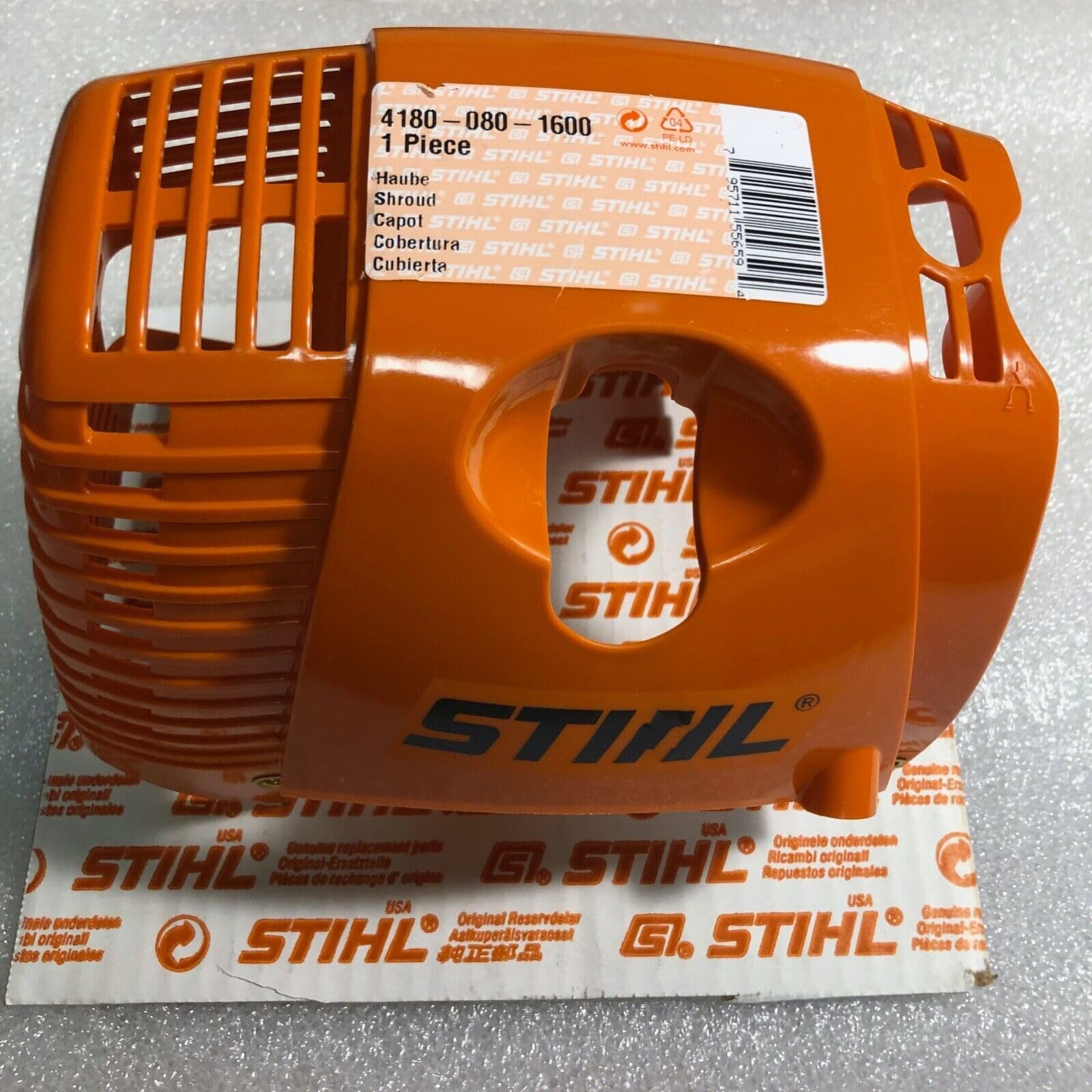 Replacement for Stihl cover shroud km90r km130r ht101 ht130 hl100 hl90 fs90 4180 080 1600 OEM