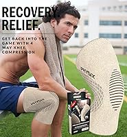 Vista 3 de Physix Gear - Rodillera de compresión para hombres y mujeres, la mejor rodillera de compresión para caminar, correr, gimnasio, baloncesto