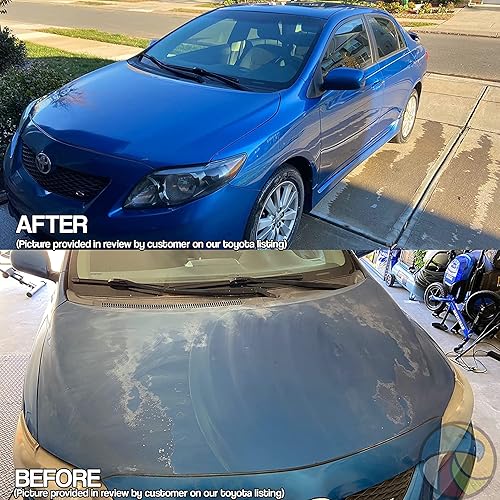 Miniatura 2 de American Touch Up Paint Exact Match Compatible con Jeep EBLPBL Modern Blue Pearl - Tarro de pintura, esencial