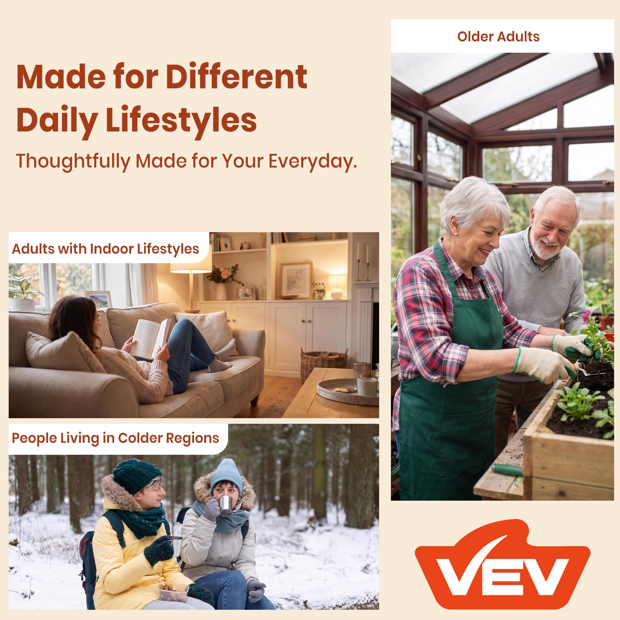 VEV Vitamin D3 K2 10,000 IU, 200 mcg K2, 300 Coconut Oil Softgels — Amazon image 3