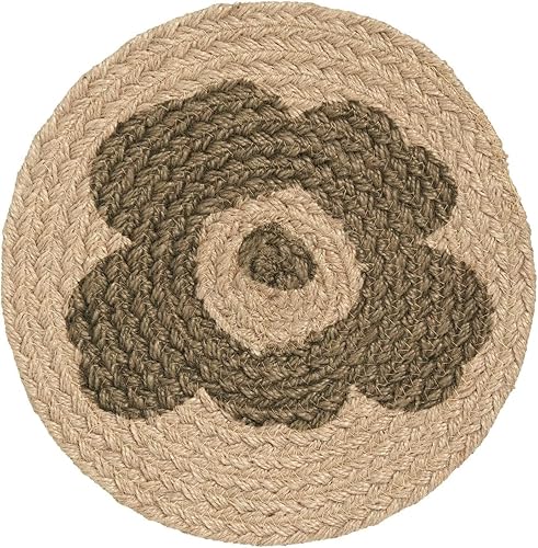 Marimekko - Salvamanteles de yute tejido Unikko