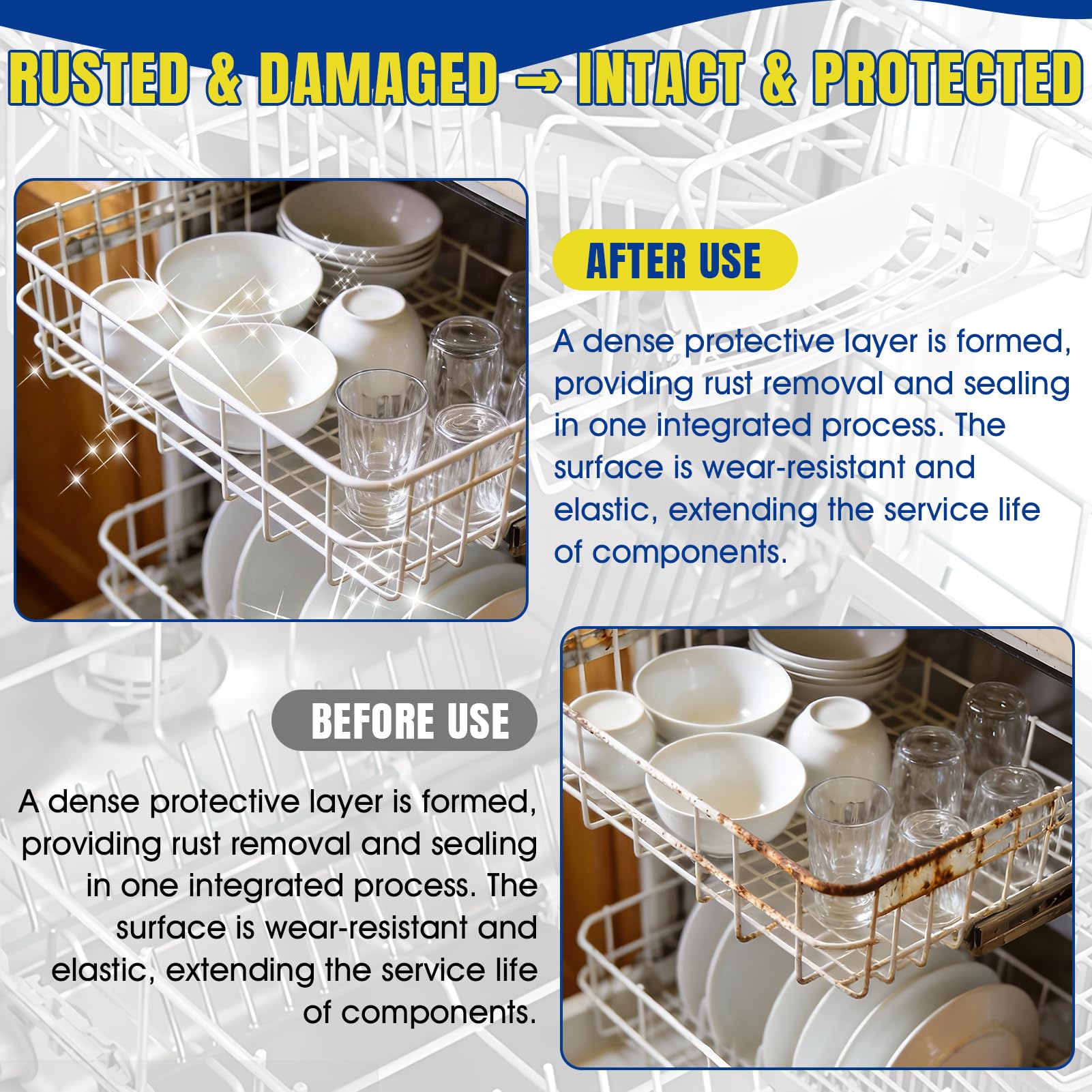 Repair Dishwasher Racks - Restore & Protect -4 Repair Dishwasher Racks - Restore & Protect -4