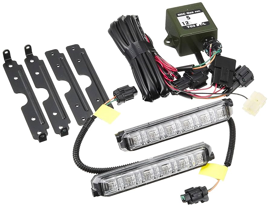 Amazon | 市光工業(VELIAS) LED デイタイムランプ タイプ5 12V青