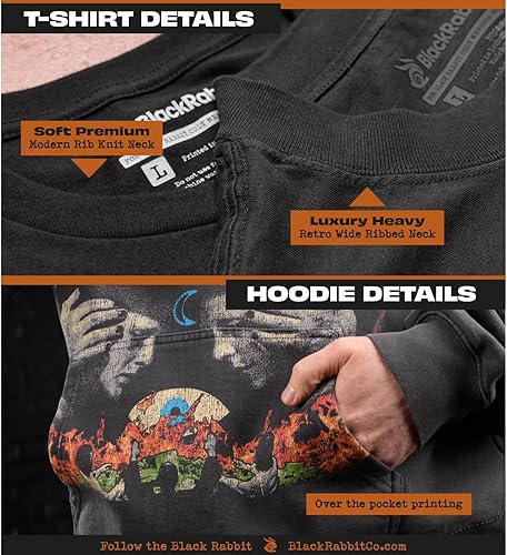 Miniatura 5 de Black Rabbit Heat Movie 1995 - Camiseta clásica unisex retro de Los Angeles Crime Saga 90