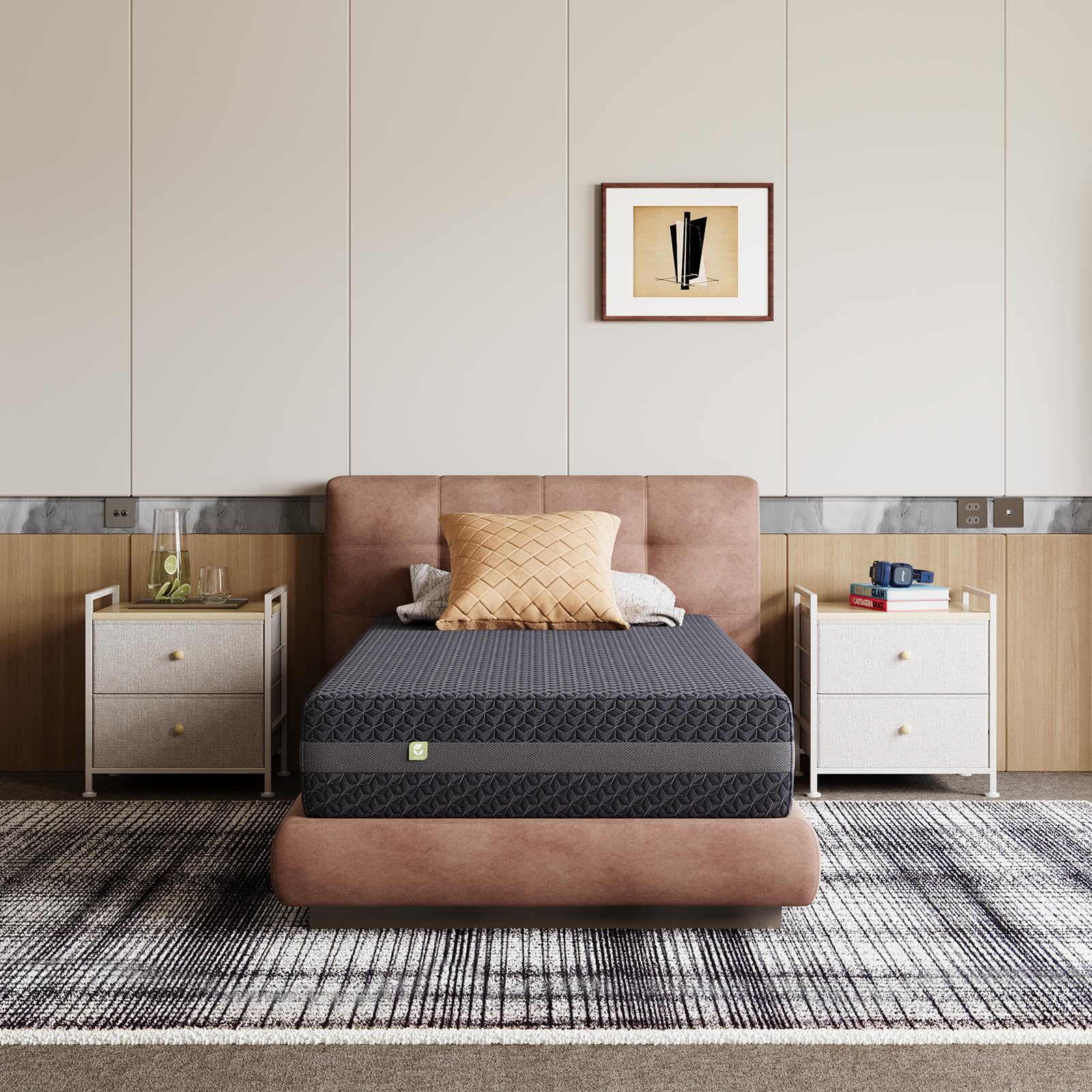 Novilla 8 Inch Twin Size Gel Memory Foam Mattress