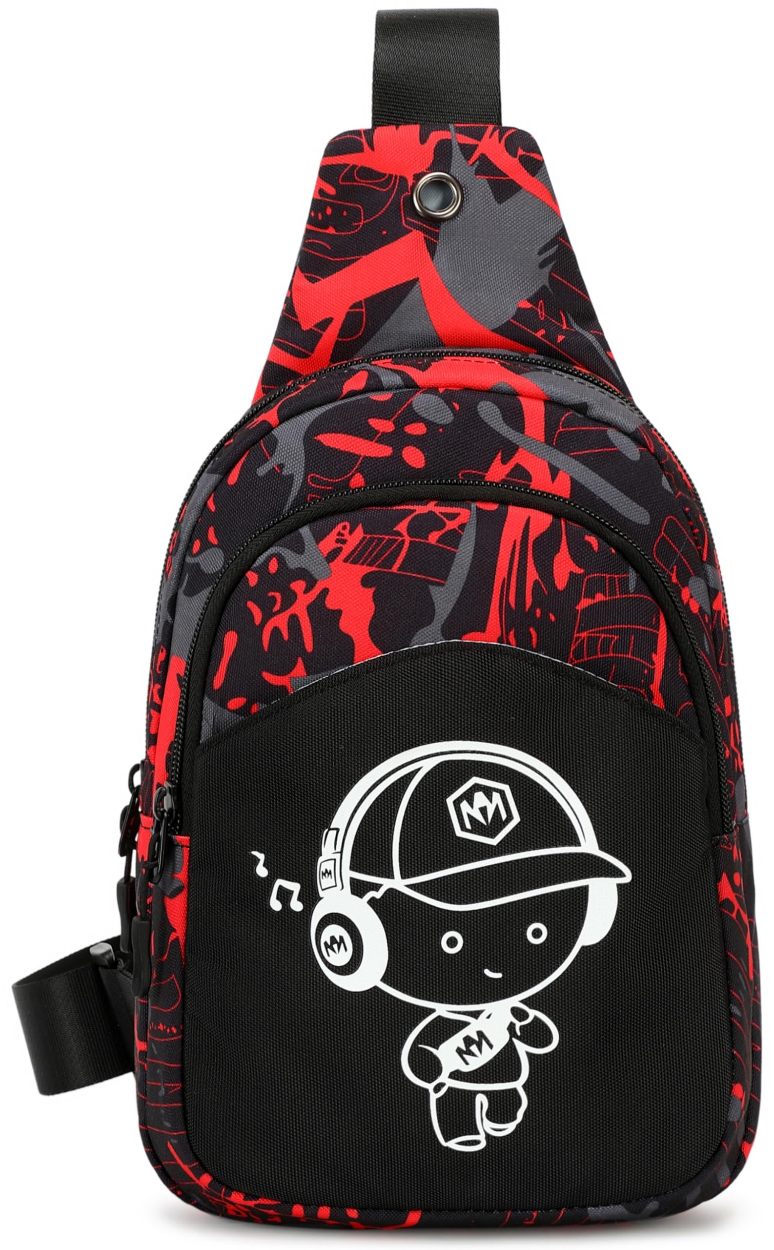 Bluboonsmall Sling Bag Crossbody Bags Camouflage Fanny Packs Chest