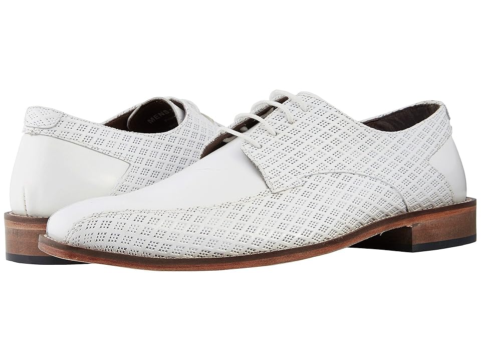 

Stacy Adams Gianluca Bike Toe Oxford (White) Men's Shoes