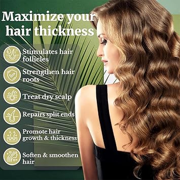 Batana Oil for Hair Growth,100% Pure Batana Oil, Wild Growth Hair Oil, Repairs split ends, Hair Stronger & Healthier, Batana Hair Oil for Women and Ma, Nourishes Hair for All Hair Types (60ml)